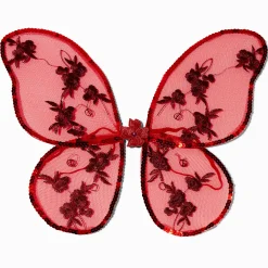 Claire's Déguisements-Ailes fleurs décorées rouges Claire's Club