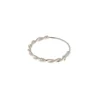Claire's Bijoux Premium|Bijoux De Piercing-Anneau de nez chaîne tressée 22 g couleur argenté