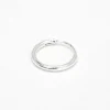 Claire's Bijoux Premium|Bijoux De Piercing-Anneau de nez à charnière 10 mm/0,6 mm couleur argentée