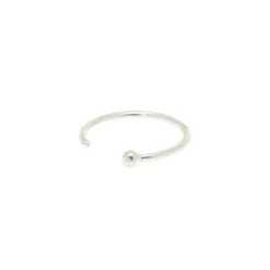 Claire's Bijoux Premium|Bijoux De Piercing-Anneau de nez classique 22 g couleur argenté