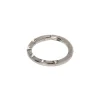 Claire's Bijoux Premium|Bijoux De Piercing-Anneau de piercing cartilage à charnière avec strass couleur argenté et couleur titané