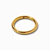 Claire's Bijoux De Piercing|Bijoux Premium-Anneau pour piercing au cartilage charnière en titane 1 mm couleur dorée