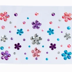 Claire's Paillettes Et Bijoux De Peau-Autocollants pour le corps marguerites aux designs variés