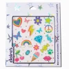 Claire's Paillettes Et Bijoux De Peau-Autocollants pour le corps styles variés arc-en-ciel