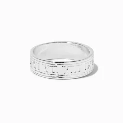 Claire's Bagues-Bague chiffre romain couleur argentée