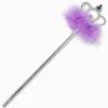 Claire's Déguisements-Baguette avec plumes marabou violettes couronne Claire's Club