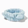 Claire's Bandeaux Et Serre-têtes-Bandeau de maquillage sherpa pelucheux bleu