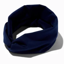 Claire's Bandeaux Et Serre-têtes-Bandeau noué bleu marine