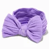 Claire's Bandeaux Et Serre-têtes-Bandeau à nœud côtelé en nylon Claire's Club - Violet
