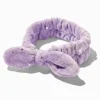 Claire's Bandeaux Et Serre-têtes-Bandeau à nœud violet étoile couleur argentée pour maquillage