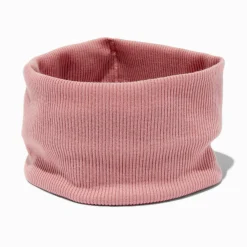Claire's Bandeaux Et Serre-têtes-Bandeau plat en jersey rose tendre