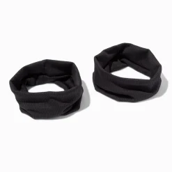 Claire's Bandeaux Et Serre-têtes-Bandeaux noirs - Lot de 2