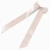 Claire's Noeuds Pour Cheveux|Barrettes Et Pinces-Barrette à nœud agrémentée d’un long ruban satiné couleur taupe