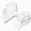 Claire's Noeuds Pour Cheveux|Barrettes Et Pinces-Barrette à nœud en mousseline satinée blanche Claire's Club