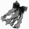 Claire's Noeuds Pour Cheveux|Barrettes Et Pinces-Barrette à nœud à longs pans fée noire
