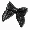 Claire's Noeuds Pour Cheveux|Barrettes Et Pinces-Barrette à nœud matelassé en relief noire