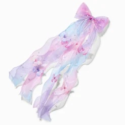 Claire's Noeuds Pour Cheveux|Barrettes Et Pinces-Barrette à nœud perles d'imitation papillons pastel