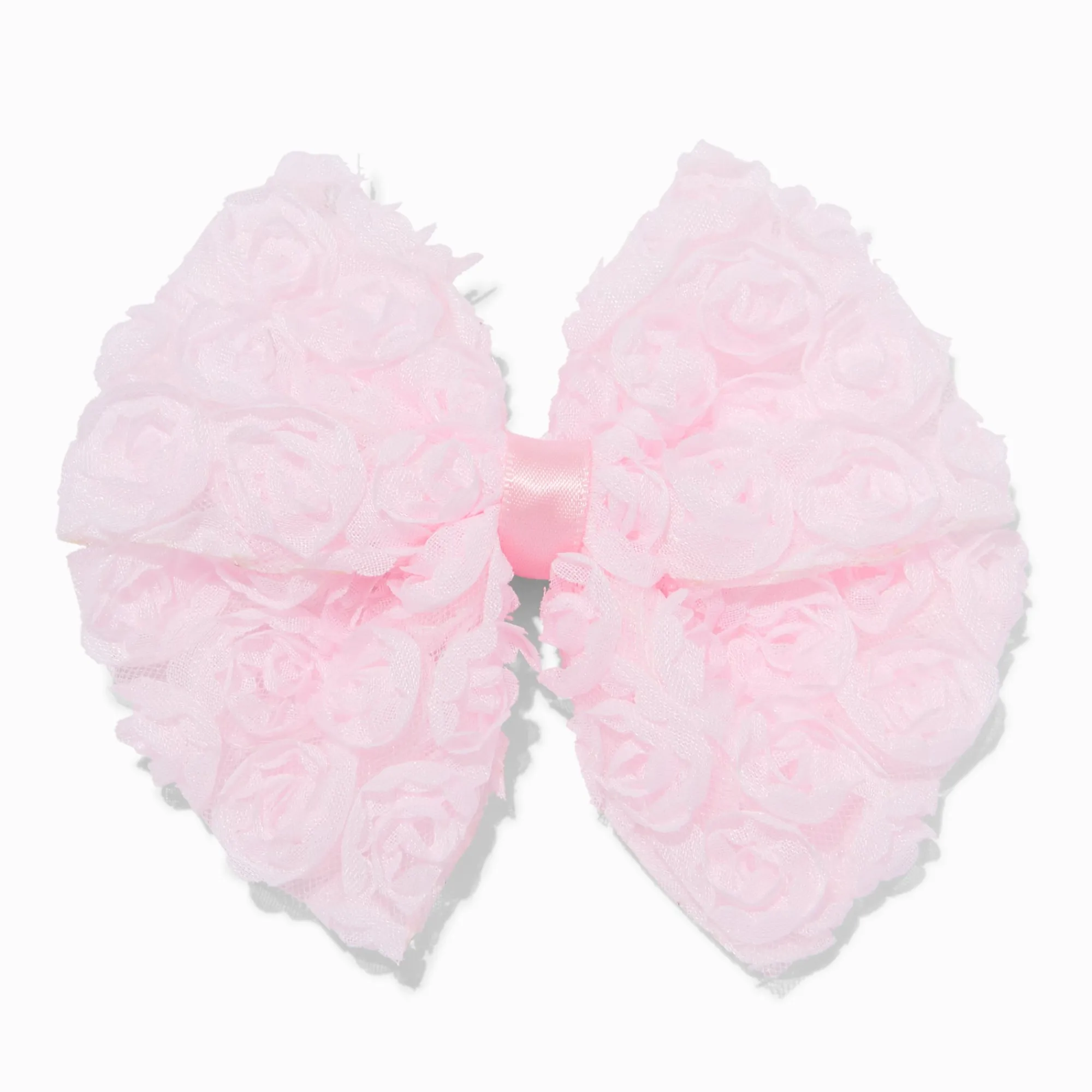 Claire's Noeuds Pour Cheveux|Barrettes Et Pinces-Barrette à nœud rose rose Claire's Club