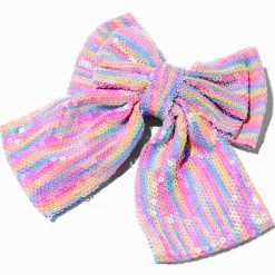Claire's Noeuds Pour Cheveux-Barrette à nœud à sequins Claire's Club