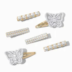 Claire's Barrettes Et Pinces-Barrettes aux designs variés grande occasion Claire's Club - Lot de 6