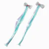 Claire's Barrettes Et Pinces|Perruques Et Extensions-Barrettes avec cheveux synthétiques à nœuds pastel shaker Claire's Club - Lot de 2
