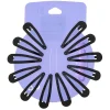 Claire's Barrettes Et Pinces-Barrettes clic clac classiques noires