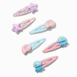 Claire's Barrettes Et Pinces-Barrettes clic clac coquillages Claire's Club - Lot de 6