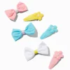 Claire's Barrettes Et Pinces-Barrettes clic clac variées nœud et marguerite Claire's Club - Lot de 6