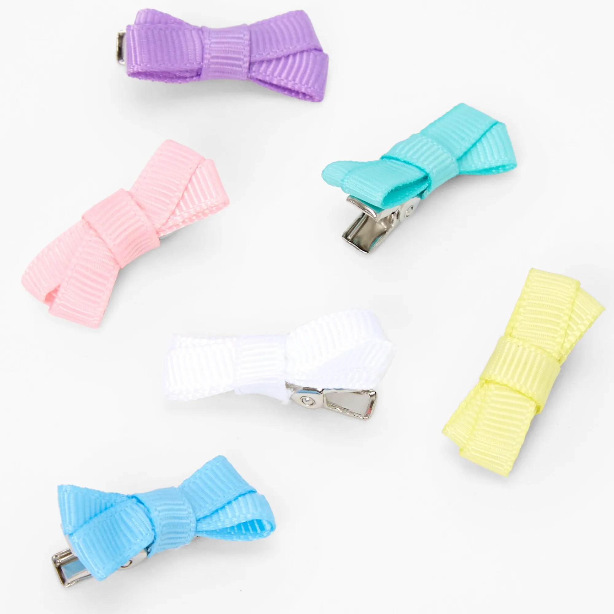 Claire's Noeuds Pour Cheveux|Barrettes Et Pinces-Barrettes pastel Claire's Club - Lot de 6