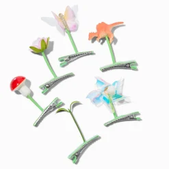Claire's Perruques Et Extensions|Barrettes Et Pinces-Barrettes pousses de jardin fée - Lot de 6