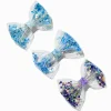 Claire's Noeuds Pour Cheveux|Barrettes Et Pinces-Barrettes shaker bleues et violettes Claire’s Club - Lot de 3