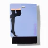 Claire's Chaussettes Et Collants|Temps Froid-Bas mi-cuisse noirs et blancs - Lot de 2