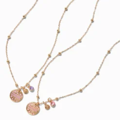 Claire's Colliers-Best Friends Cousins Pendant Necklaces - 2 Pack