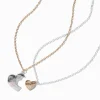 Claire's Colliers-Best Friends Mom & Daughter Hearts Pendant Necklaces - 2 Pack