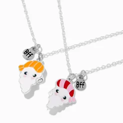 Claire's Colliers-Best Friends Sushi Pendant Necklaces - 2 Pack