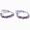 Claire's Bracelets-Best Friends Woven Adjustable Bracelets - 2 Pack
