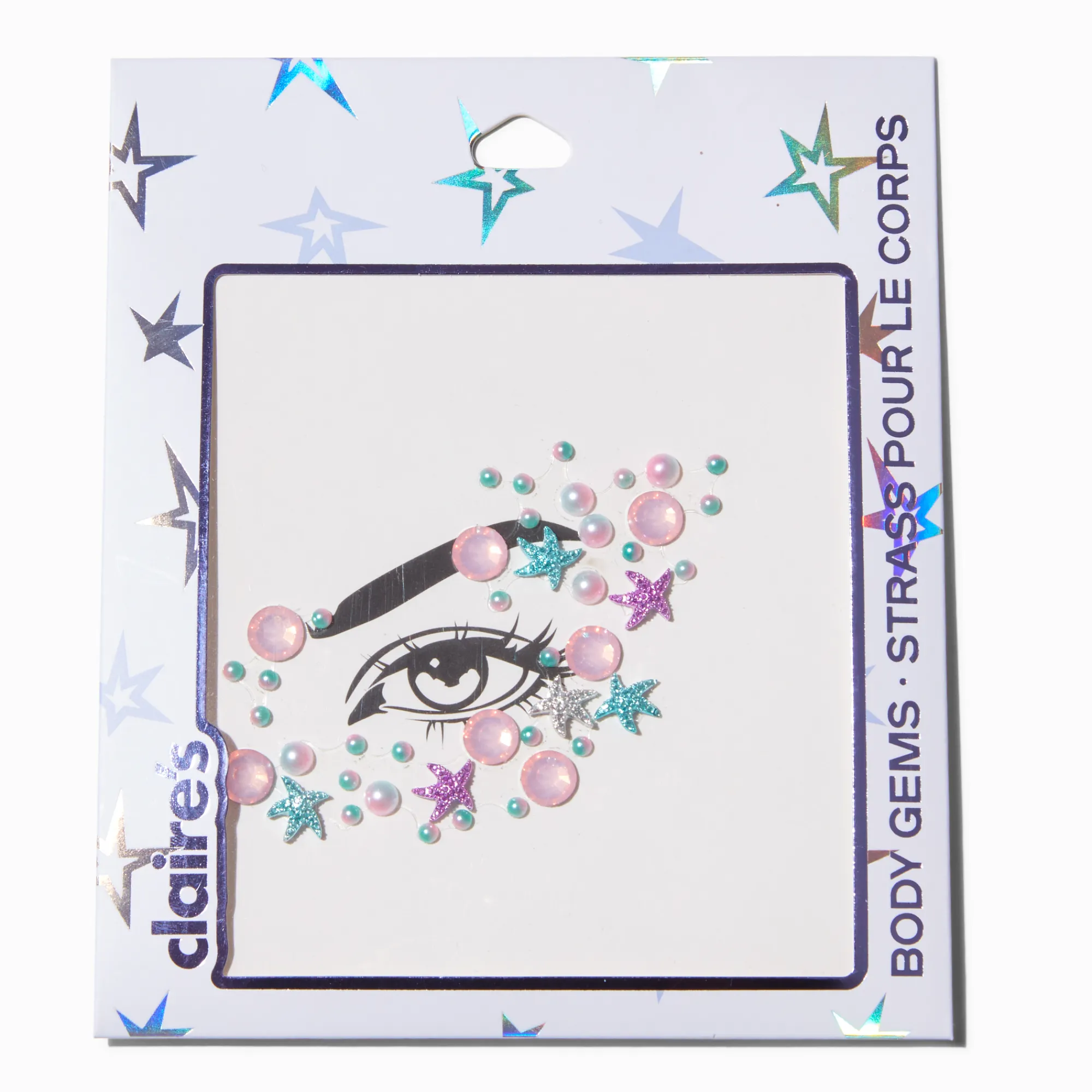 Claire's Paillettes Et Bijoux De Peau-Bijoux de corps sirènes