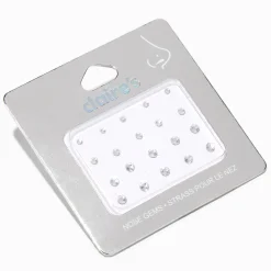 Claire's Bijoux De Piercing|Paillettes Et Bijoux De Peau-Bijoux de peau pour le nez transparents (lot de 20)