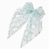 Claire's Noeuds Pour Cheveux|Barrettes Et Pinces-Blue Daisy Lace Hair Bow Clip