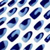 Claire's Ongles-Blue Swirl Stiletto Vegan Faux Nail Set - 24 Pack