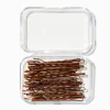 Claire's Barrettes Et Pinces-Bobby Pins - Brown, 30 Pack