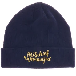 Claire's Temps Froid-Bonnet bleu « Mischief Managed » de Harry Potter™