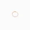 Claire's Bijoux Premium|Bijoux De Piercing-Boucle d’oreille de cartilage à charnière avec strass 1,0 mm couleur doré rose