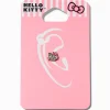 Claire's Bijoux Premium|Bijoux De Piercing-Boucle d’oreille pour piercing au cartilage 0,8 mm visage strass en acier inoxydable Hello Kitty®
