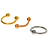 Claire's Bijoux De Piercing-Boucles de cartilage assorties 16 g couleur titanée en métaux mixtes - Lot de 3