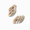 Claire's Anneaux-Boucles d'oreilles grappes en métaux mixtes