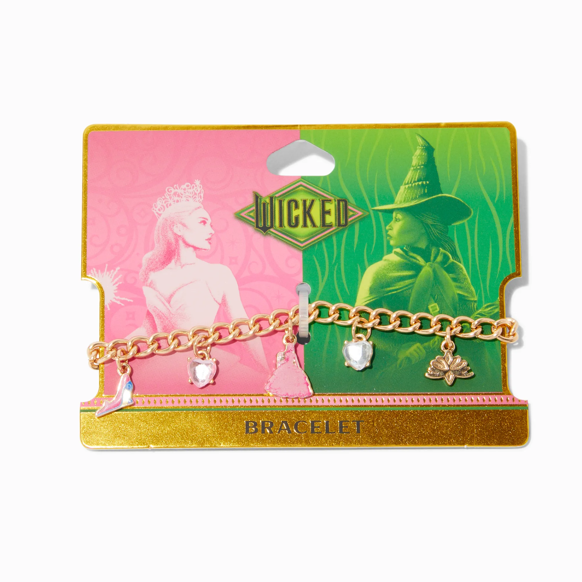 Claire's Bracelets-Bracelet à breloques Glinda en exclusivité chez Claire’s Wicked™