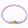 Claire's Bracelets-Bracelet en silicone chat violet
