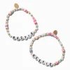 Claire's Bracelets-Bracelet élastique perlé « Bestie »