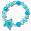 Claire's Bracelets-Bracelet élastique perlé breloque shaker étoile bleue Claire's Club